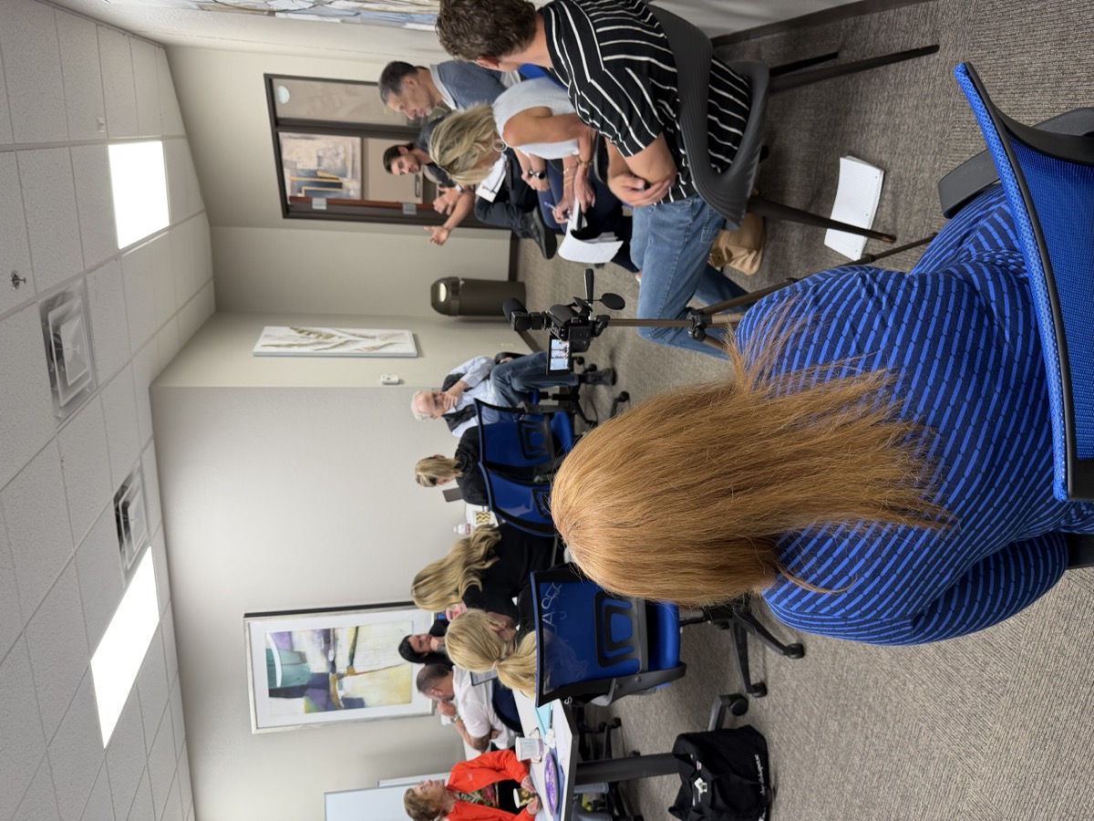 Genademy training room with live demonstration
